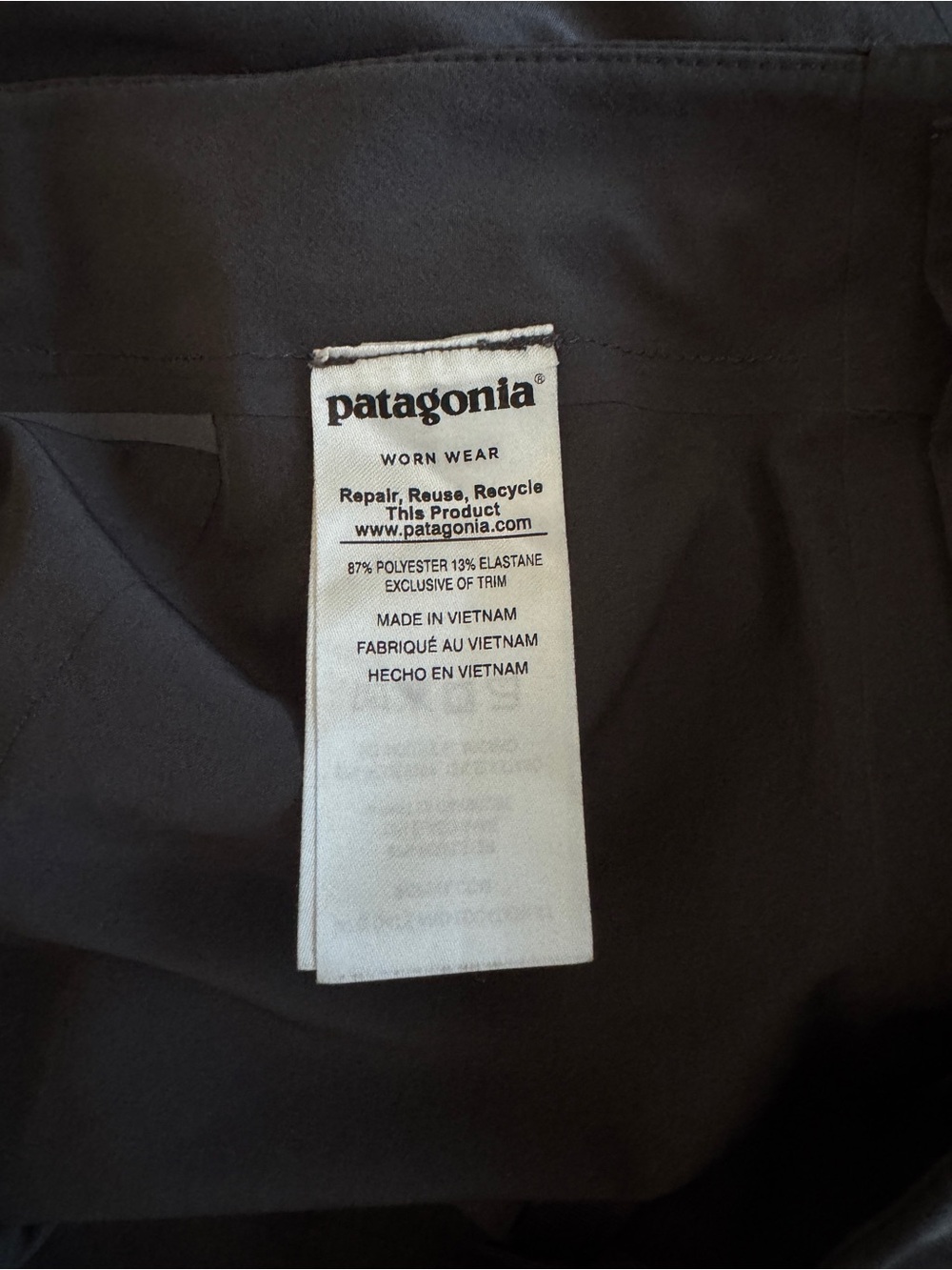 patagonia dirt craft 12” short - size 6 - Picture 4 of 10